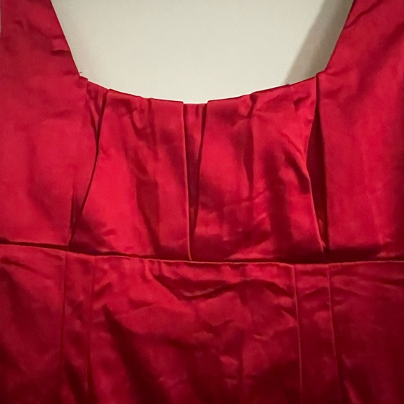 Calvin Klein Vibrant Red Midi Dress - Picture 4 of 9
